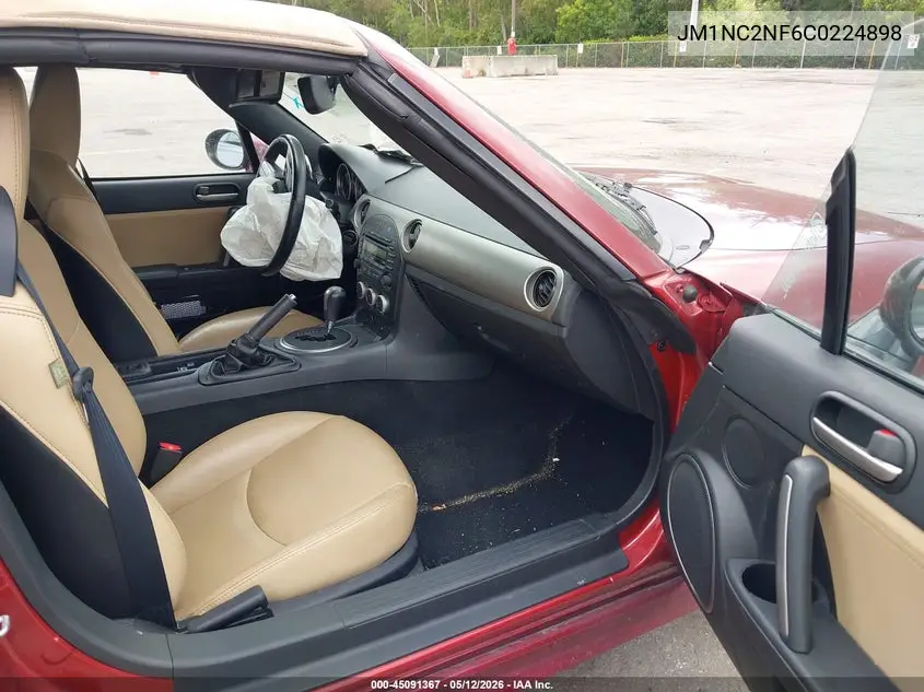 2012 Mazda Mx-5 Miata Grand Touring VIN: JM1NC2NF6C0224898 Lot: 45091367