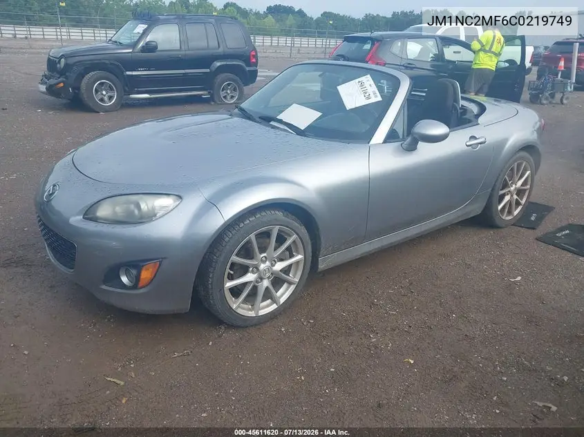 2012 Mazda Mx-5 Miata Touring VIN: JM1NC2MF6C0219749 Lot: 45611620