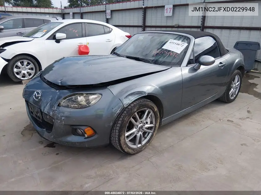 2013 Mazda Mx-5 Miata Sport VIN: JM1NC2JFXD0229948 Lot: 45534872