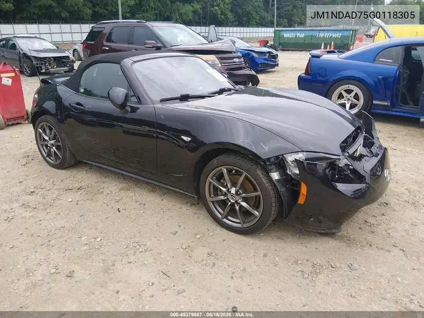 2016 Mazda Mx-5 Miata Grand Touring VIN: JM1NDAD75G0118305 Lot: 45379887