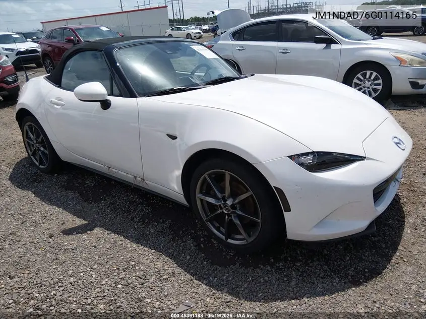 2016 Mazda Mx-5 Miata Grand Touring VIN: JM1NDAD76G0114165 Lot: 45391188