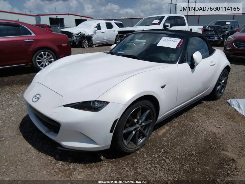 2016 Mazda Mx-5 Miata Grand Touring VIN: JM1NDAD76G0114165 Lot: 45391188