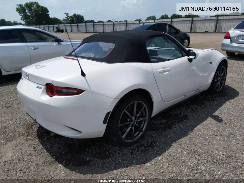 2016 Mazda Mx-5 Miata Grand Touring VIN: JM1NDAD76G0114165 Lot: 45391188