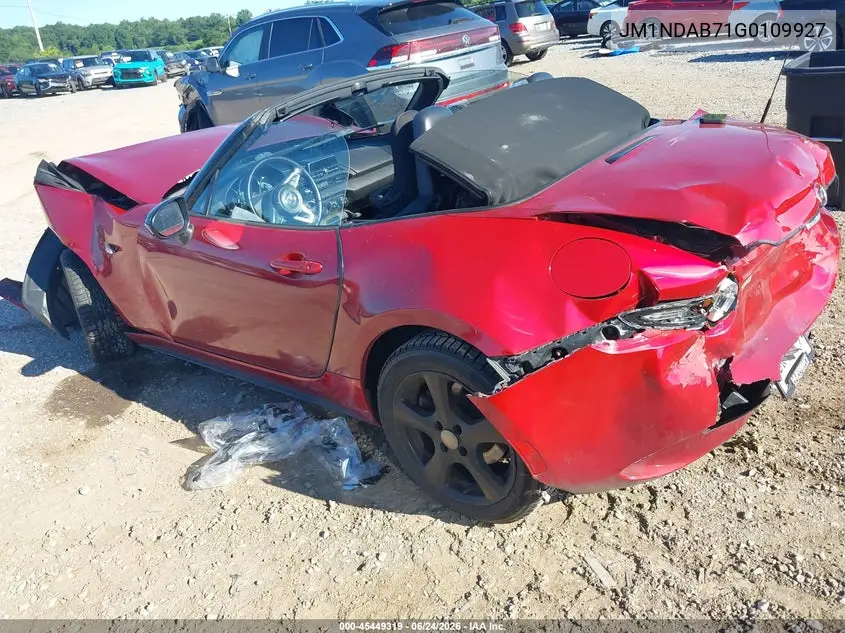 2016 Mazda Mx-5 Miata Sport VIN: JM1NDAB71G0109927 Lot: 45449319