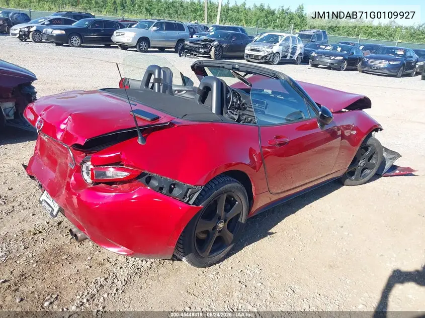 2016 Mazda Mx-5 Miata Sport VIN: JM1NDAB71G0109927 Lot: 45449319