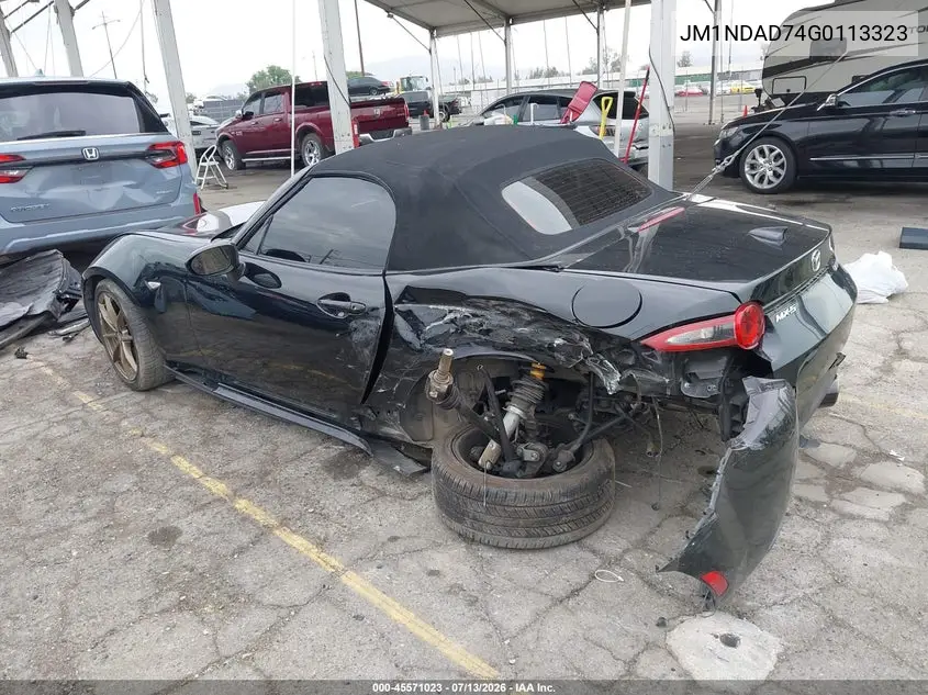 2016 Mazda Mx-5 Miata Grand Touring VIN: JM1NDAD74G0113323 Lot: 45571023