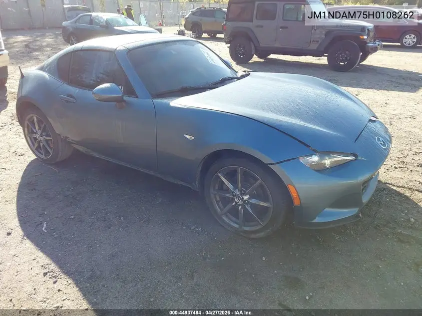 2017 Mazda Mx-5 Miata Rf Grand Touring VIN: JM1NDAM75H0108262 Lot: 44937484