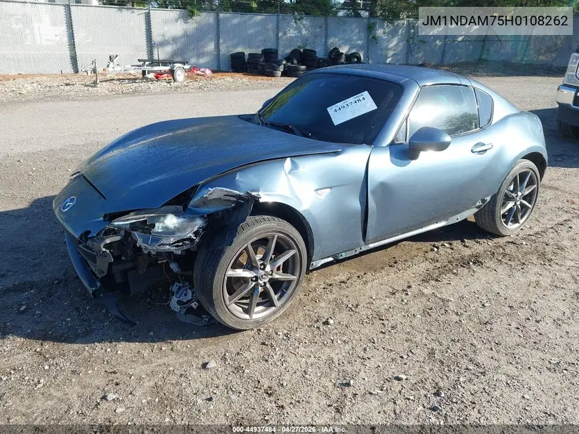 2017 Mazda Mx-5 Miata Rf Grand Touring VIN: JM1NDAM75H0108262 Lot: 44937484