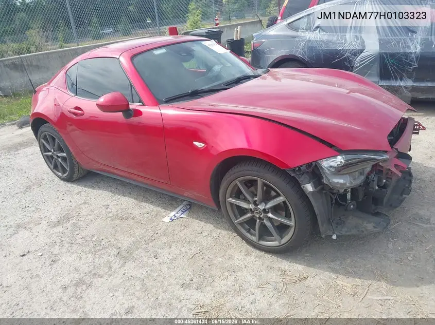 2017 Mazda Mx-5 Miata Rf Grand Touring VIN: JM1NDAM77H0103323 Lot: 45361434