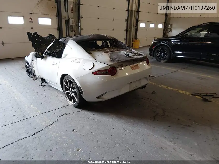 2017 Mazda Mx-5 Miata Rf Grand Touring VIN: JM1NDAM77H0107260 Lot: 45454666