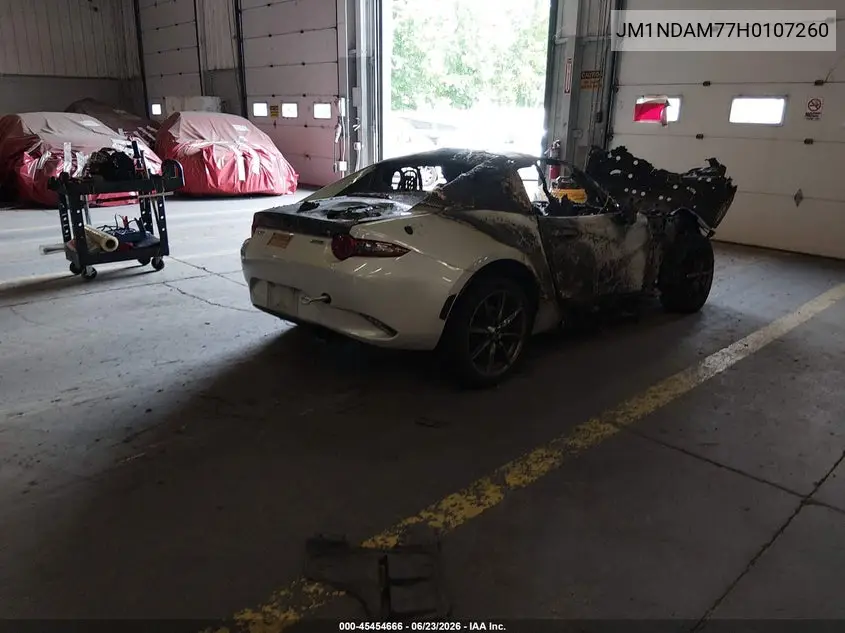 2017 Mazda Mx-5 Miata Rf Grand Touring VIN: JM1NDAM77H0107260 Lot: 45454666