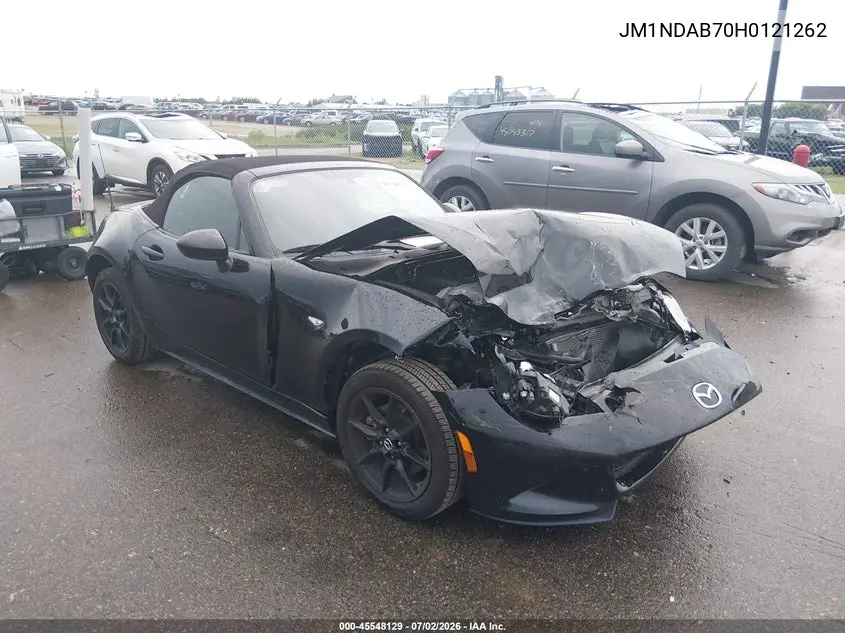2017 Mazda Mx-5 Miata Sport VIN: JM1NDAB70H0121262 Lot: 45548129