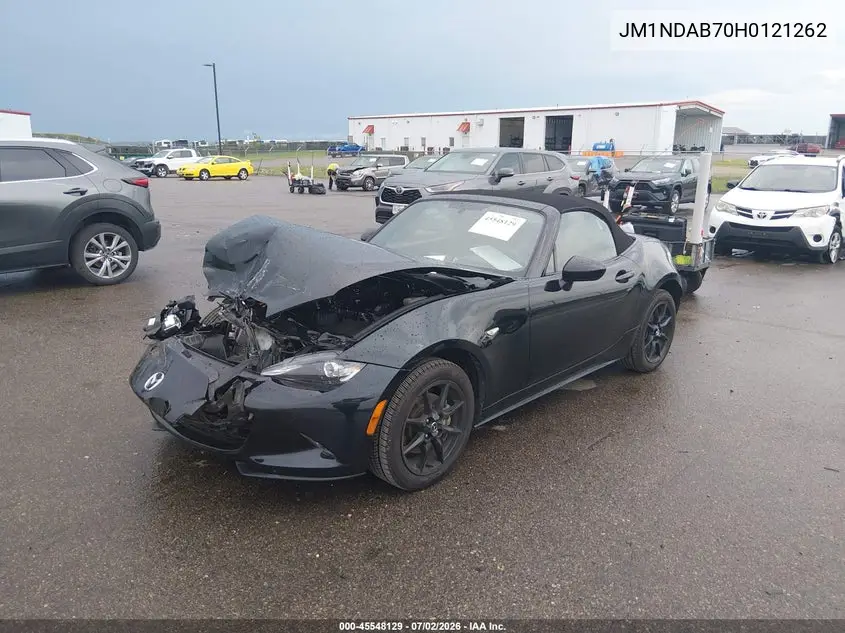 2017 Mazda Mx-5 Miata Sport VIN: JM1NDAB70H0121262 Lot: 45548129