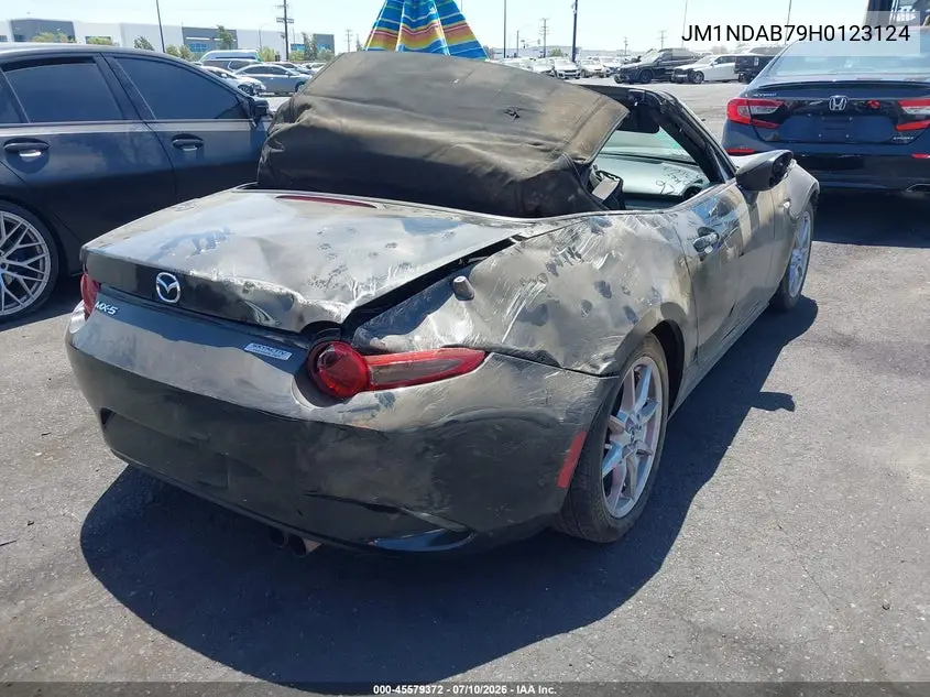 2017 Mazda Mx-5 Miata Sport VIN: JM1NDAB79H0123124 Lot: 45579372