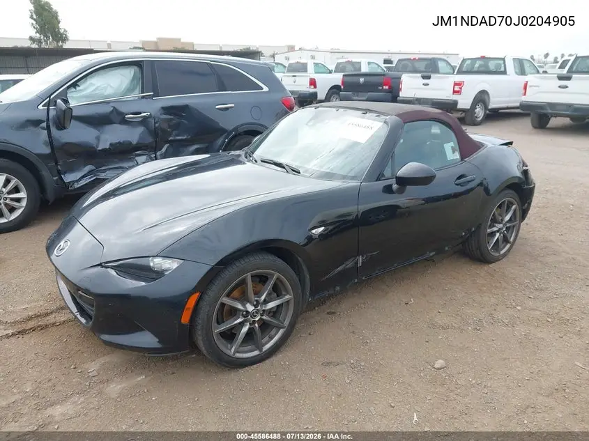 2018 Mazda Mx-5 Miata Grand Touring VIN: JM1NDAD70J0204905 Lot: 45586488