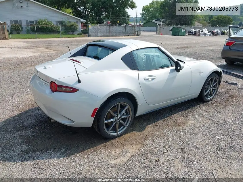 2018 Mazda Mx-5 Miata Rf Grand Touring VIN: JM1NDAM73J0205773 Lot: 45618871