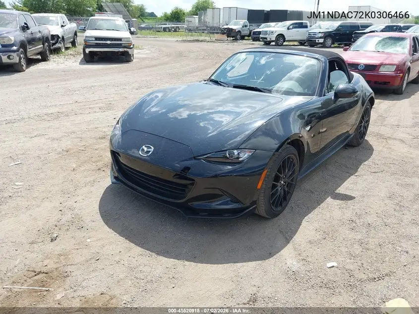 2019 Mazda Mx-5 Miata Club VIN: JM1NDAC72K0306466 Lot: 45520918
