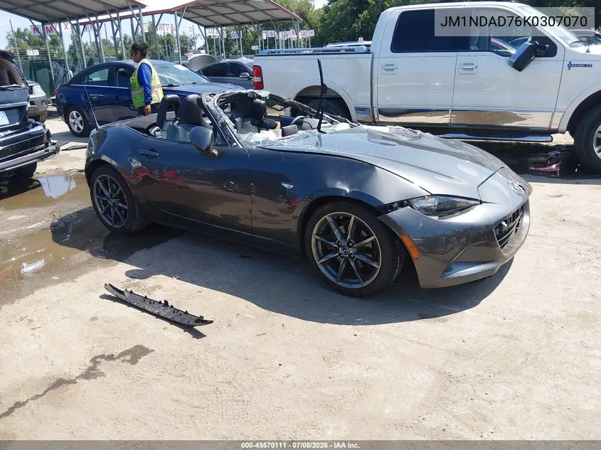 2019 Mazda Mx-5 Miata Grand Touring VIN: JM1NDAD76K0307070 Lot: 45570111