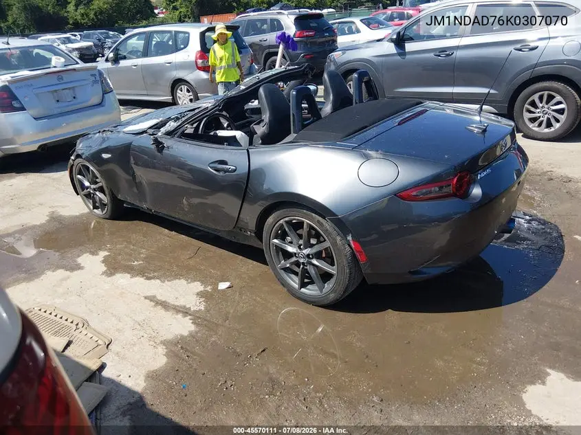 2019 Mazda Mx-5 Miata Grand Touring VIN: JM1NDAD76K0307070 Lot: 45570111