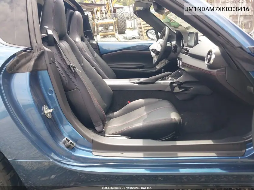 2019 Mazda Mx-5 Miata Rf Grand Touring VIN: JM1NDAM7XK0308416 Lot: 45608336