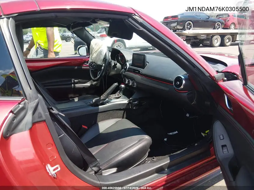 2019 Mazda Mx-5 Miata Rf Grand Touring VIN: JM1NDAM76K0305500 Lot: 45625956