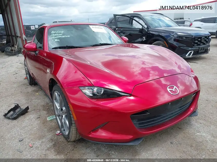 2020 Mazda Mx-5 Miata Rf Grand Touring VIN: JM1NDAM74L0418976 Lot: 45368646