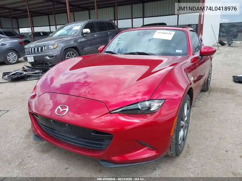 2020 Mazda Mx-5 Miata Rf Grand Touring VIN: JM1NDAM74L0418976 Lot: 45368646