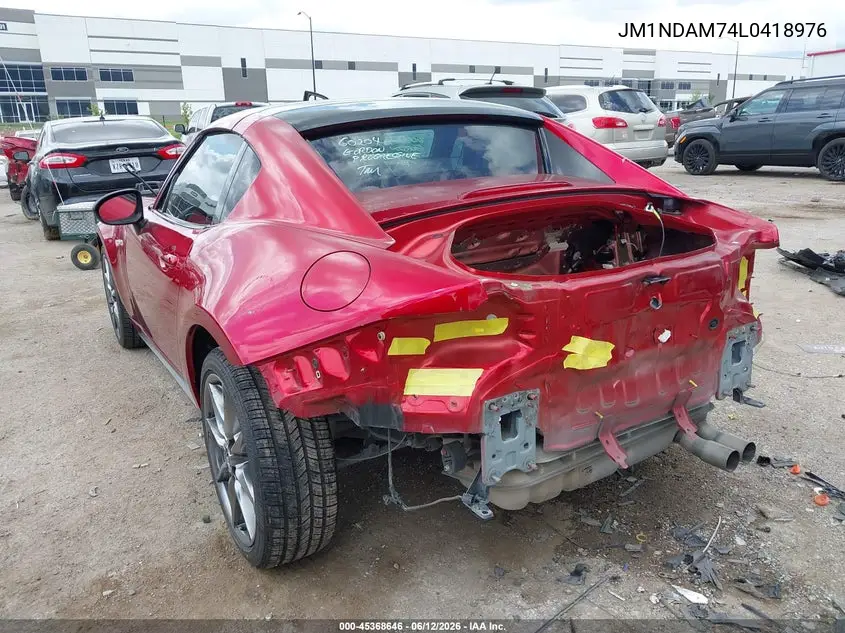 2020 Mazda Mx-5 Miata Rf Grand Touring VIN: JM1NDAM74L0418976 Lot: 45368646