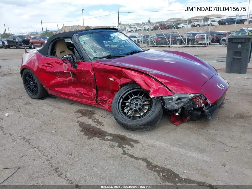 2020 Mazda Mx-5 Miata Grand Touring VIN: JM1NDAD78L0415675 Lot: 45473903