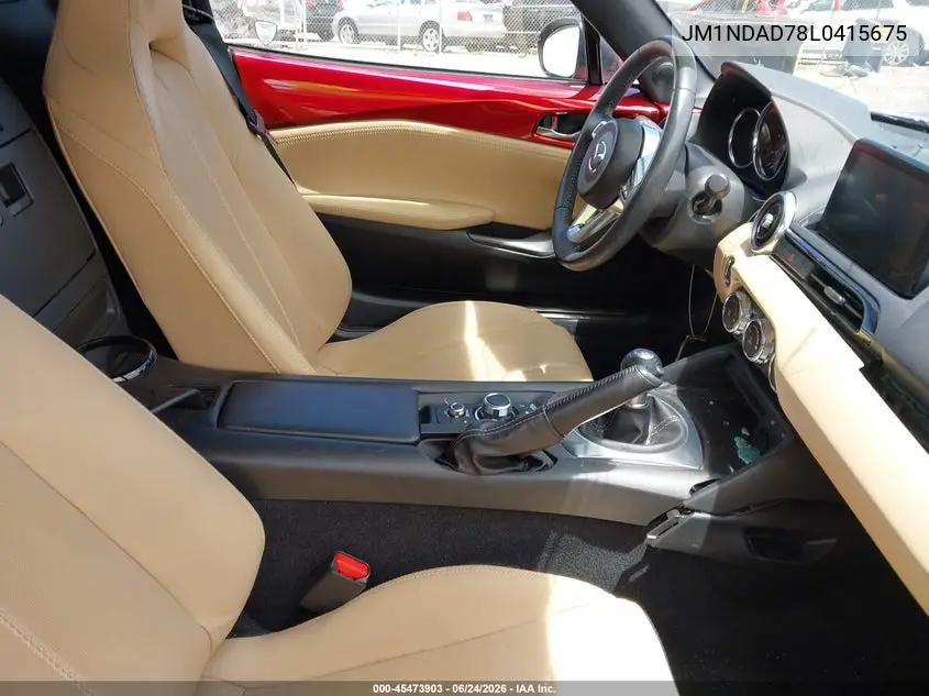 2020 Mazda Mx-5 Miata Grand Touring VIN: JM1NDAD78L0415675 Lot: 45473903
