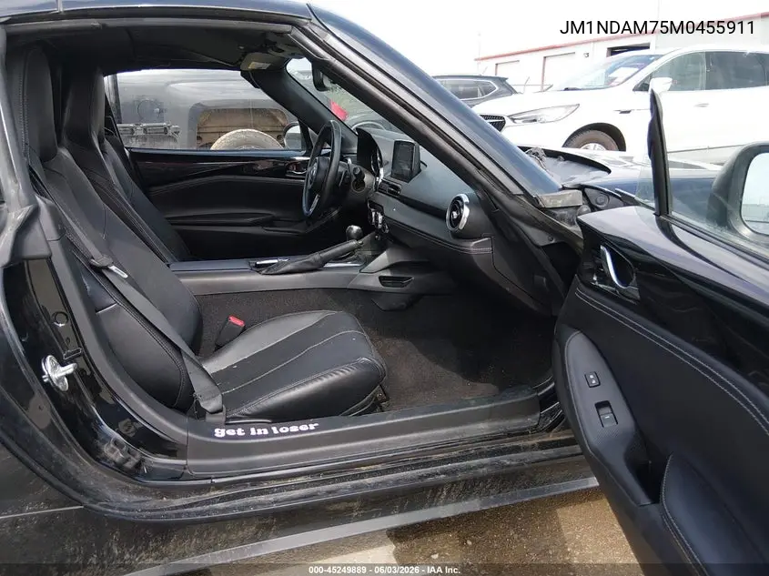 2021 Mazda Mx-5 Miata Rf Grand Touring VIN: JM1NDAM75M0455911 Lot: 45249889