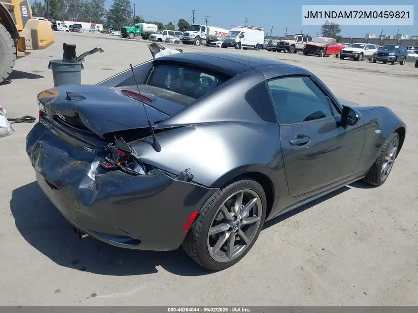 2021 Mazda Mx-5 Miata Rf Grand Touring VIN: JM1NDAM72M0459821 Lot: 45264044