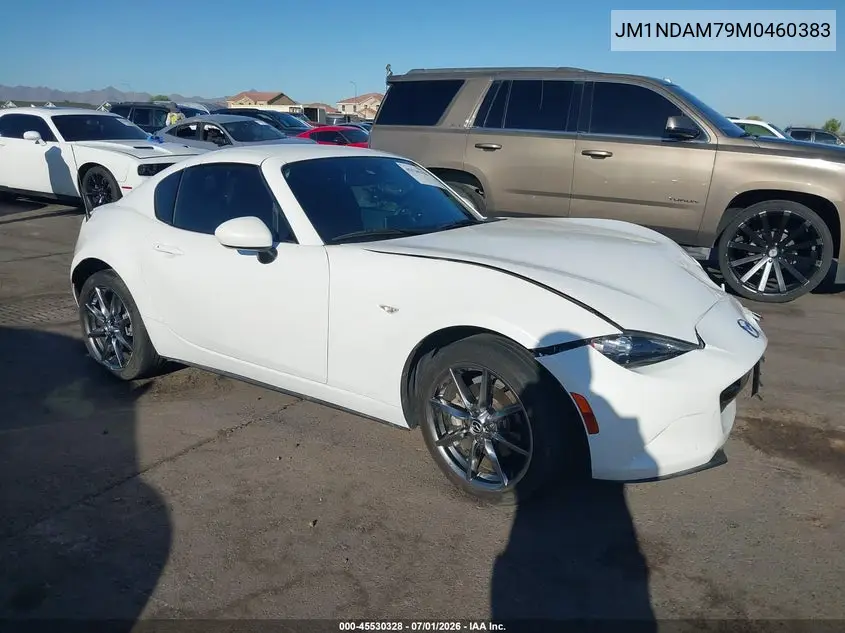 2021 Mazda Mx-5 Miata Rf Grand Touring VIN: JM1NDAM79M0460383 Lot: 45530328