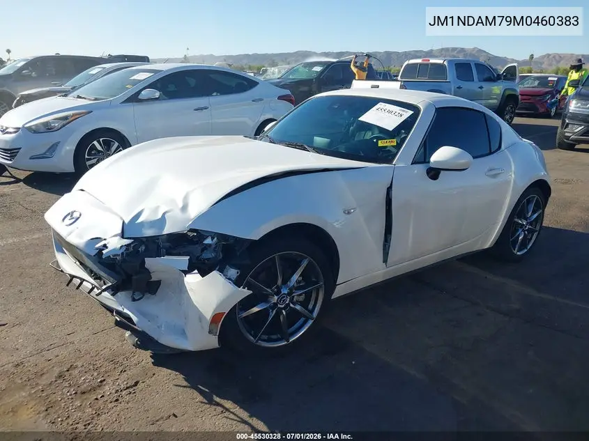 2021 Mazda Mx-5 Miata Rf Grand Touring VIN: JM1NDAM79M0460383 Lot: 45530328