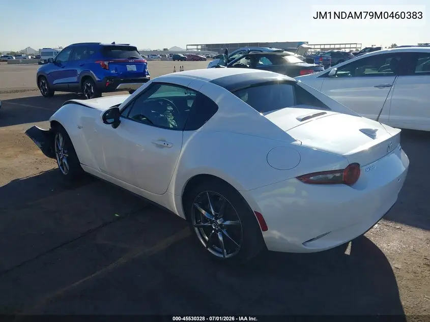 2021 Mazda Mx-5 Miata Rf Grand Touring VIN: JM1NDAM79M0460383 Lot: 45530328