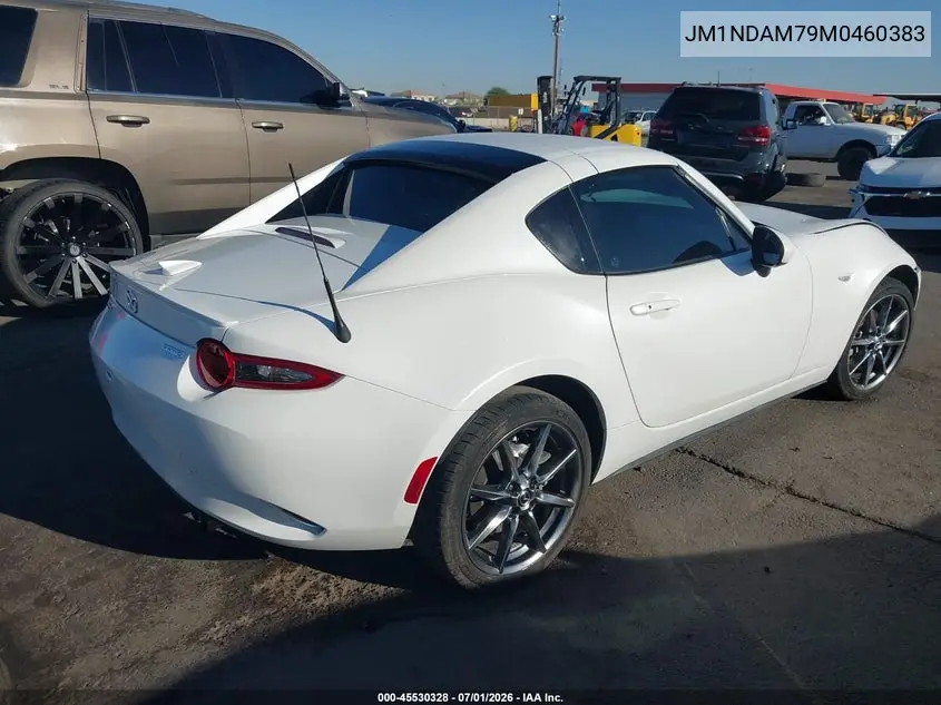 2021 Mazda Mx-5 Miata Rf Grand Touring VIN: JM1NDAM79M0460383 Lot: 45530328