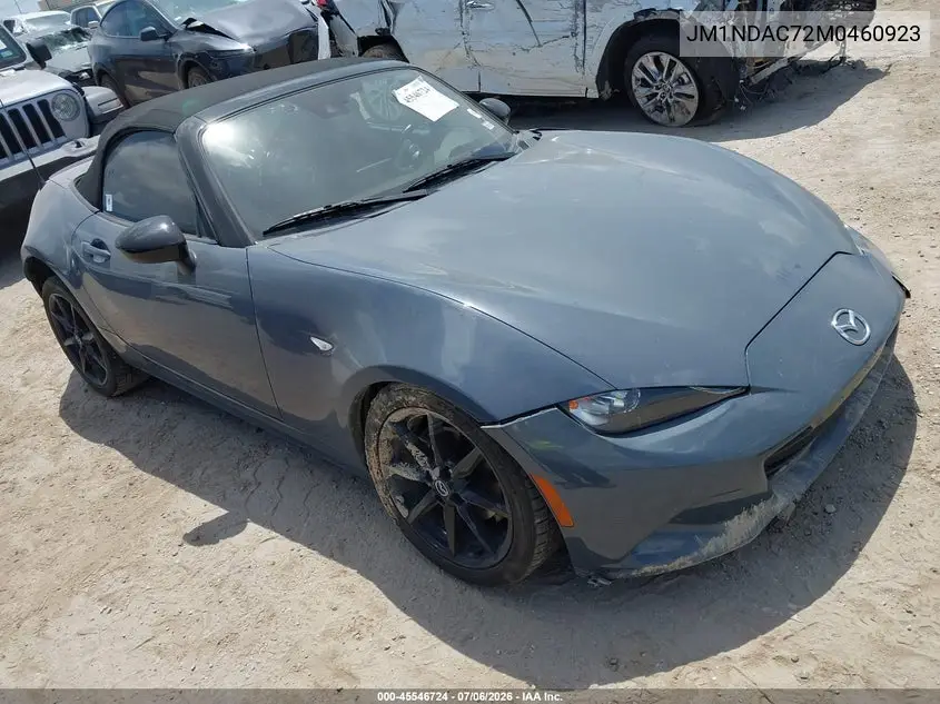 2021 Mazda Mx-5 Miata Club VIN: JM1NDAC72M0460923 Lot: 45546724