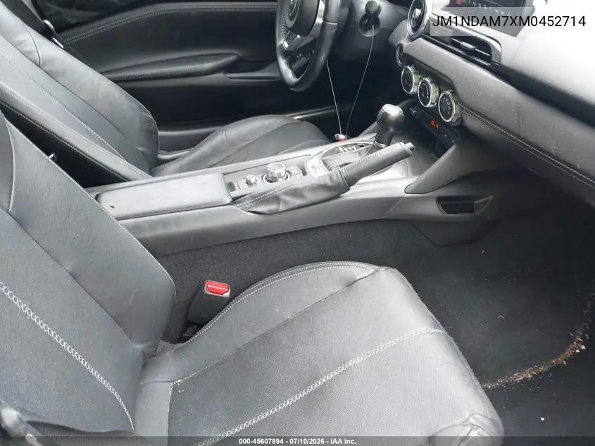 2021 Mazda Mx-5 Miata Rf Grand Touring VIN: JM1NDAM7XM0452714 Lot: 45607894