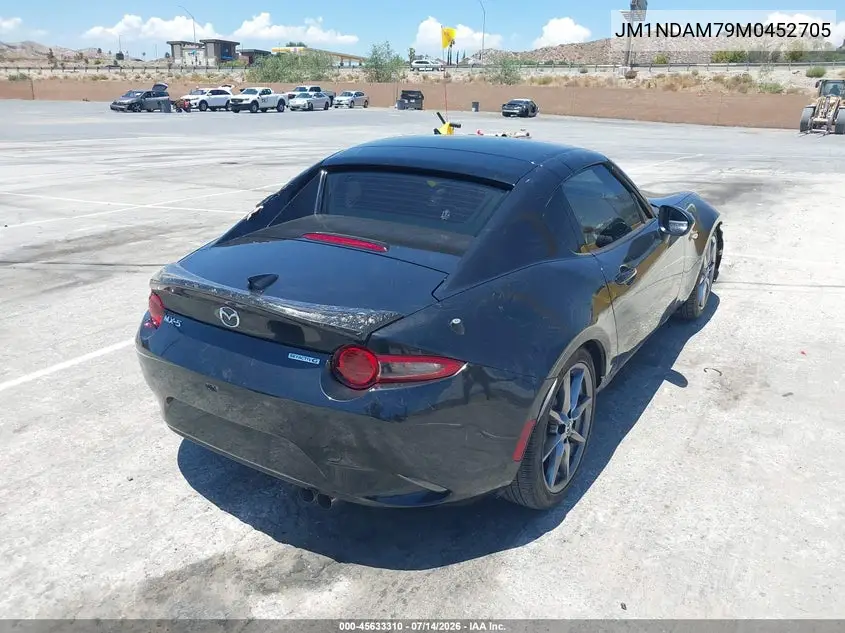 2021 Mazda Mx-5 Miata Rf Grand Touring VIN: JM1NDAM79M0452705 Lot: 45633310