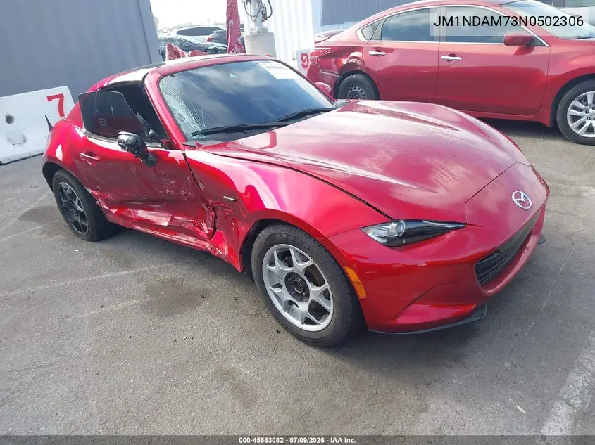 2022 Mazda Mx-5 Miata Rf Grand Touring VIN: JM1NDAM73N0502306 Lot: 45583082