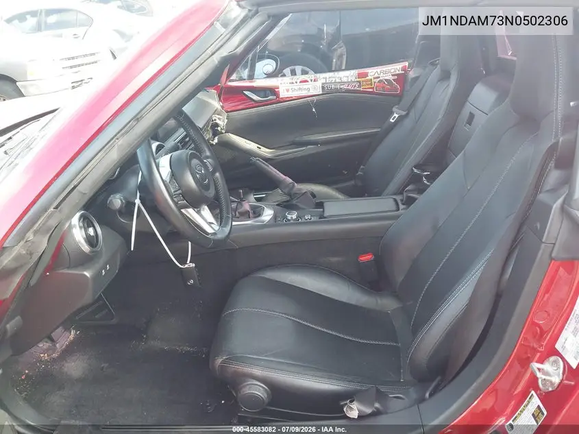 2022 Mazda Mx-5 Miata Rf Grand Touring VIN: JM1NDAM73N0502306 Lot: 45583082