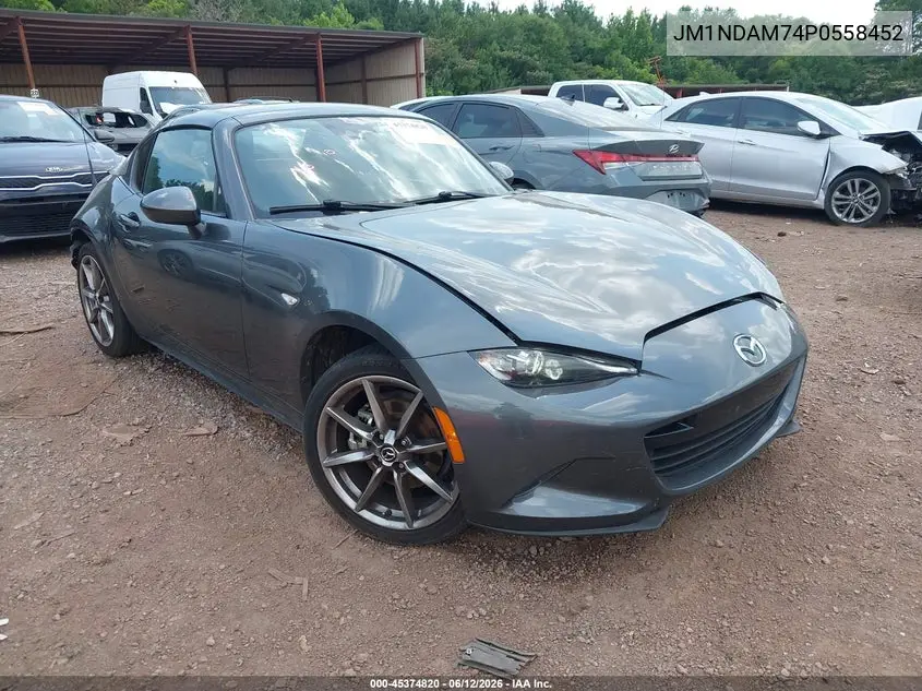 2023 Mazda Mx-5 Miata Rf Grand Touring VIN: JM1NDAM74P0558452 Lot: 45374820