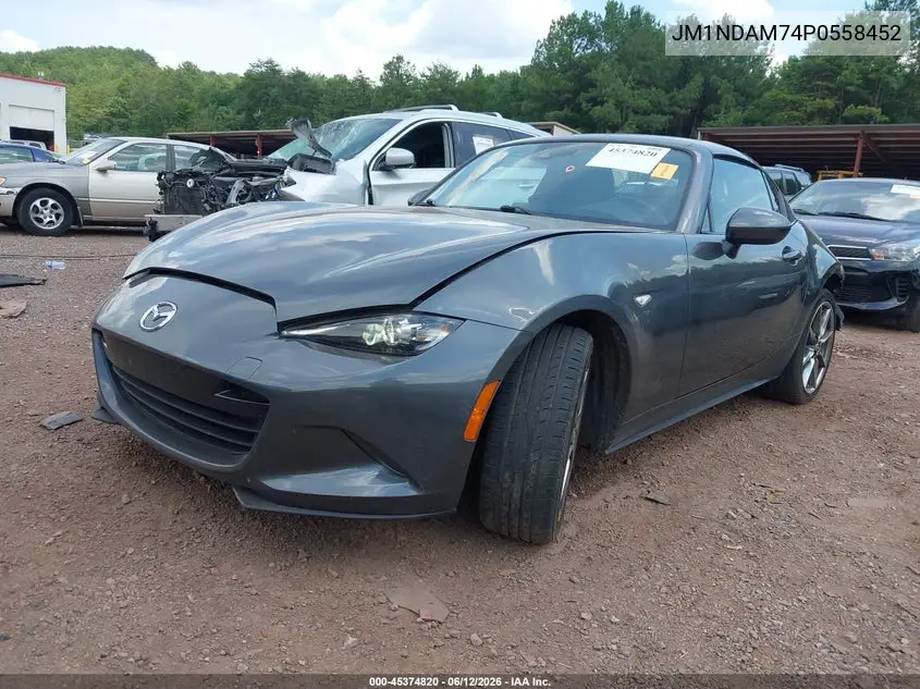 2023 Mazda Mx-5 Miata Rf Grand Touring VIN: JM1NDAM74P0558452 Lot: 45374820