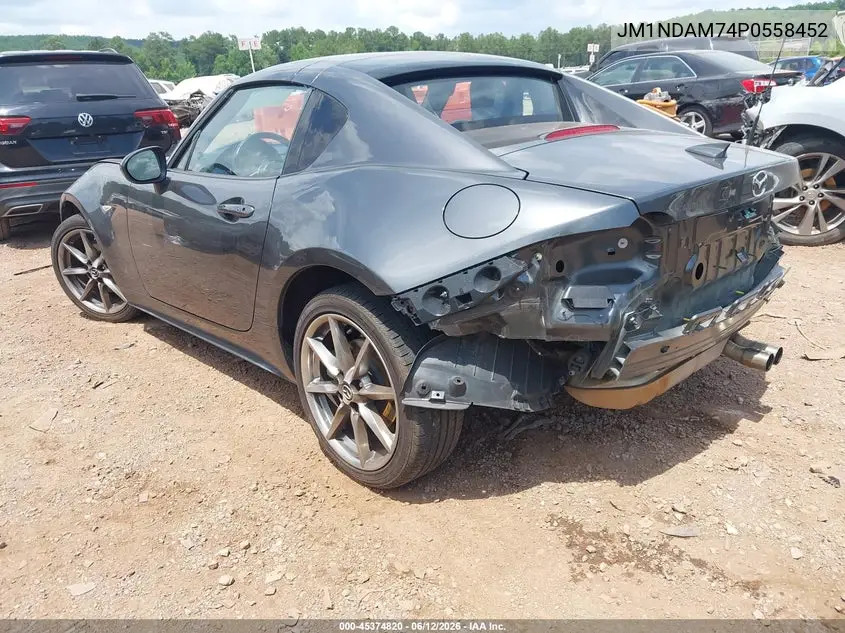2023 Mazda Mx-5 Miata Rf Grand Touring VIN: JM1NDAM74P0558452 Lot: 45374820