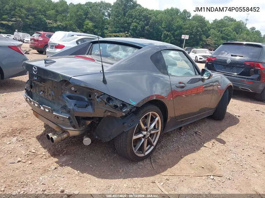 2023 Mazda Mx-5 Miata Rf Grand Touring VIN: JM1NDAM74P0558452 Lot: 45374820