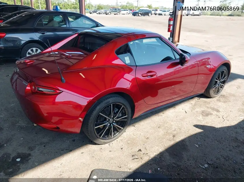 2024 Mazda Mx-5 Miata Rf Grand Touring VIN: JM1NDAM76R0605869 Lot: 45616434