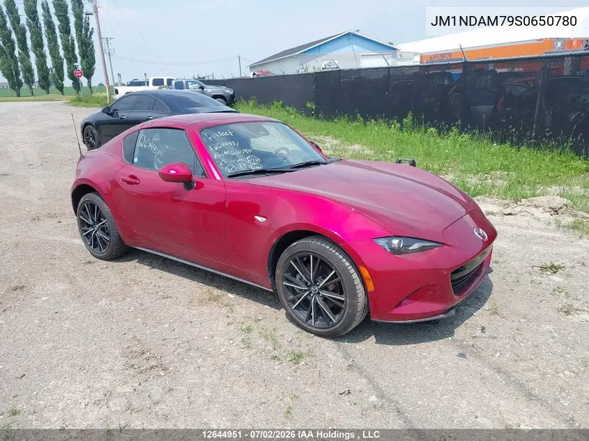 2025 Mazda Mx-5 Miata Grand Touring VIN: JM1NDAM79S0650780 Lot: 12644951