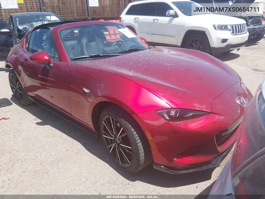 2025 Mazda Mx-5 Miata Rf Grand Touring VIN: JM1NDAM7XS0654711 Lot: 45293684