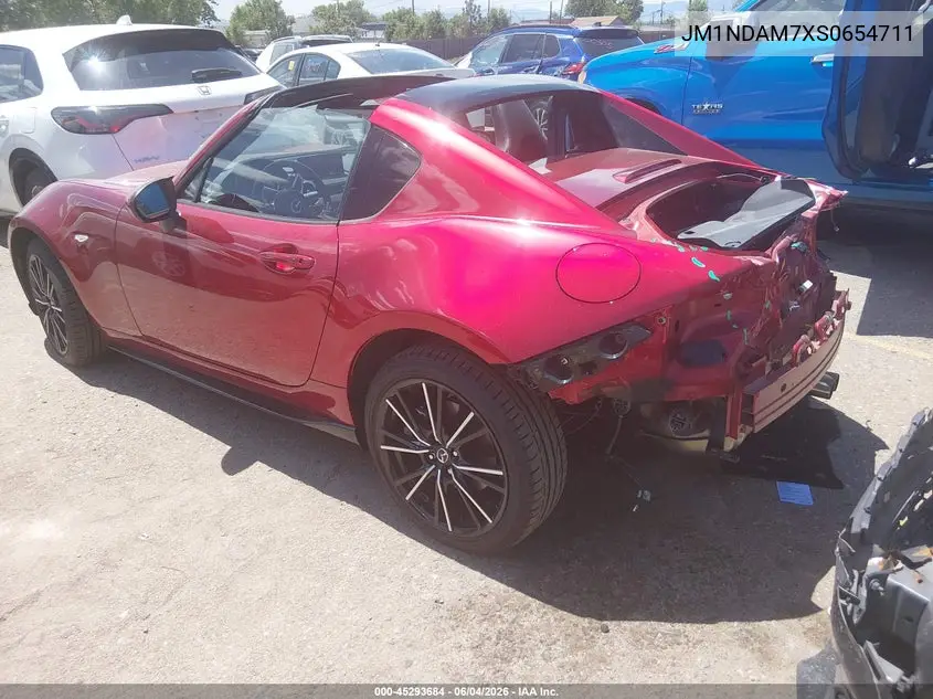 2025 Mazda Mx-5 Miata Rf Grand Touring VIN: JM1NDAM7XS0654711 Lot: 45293684