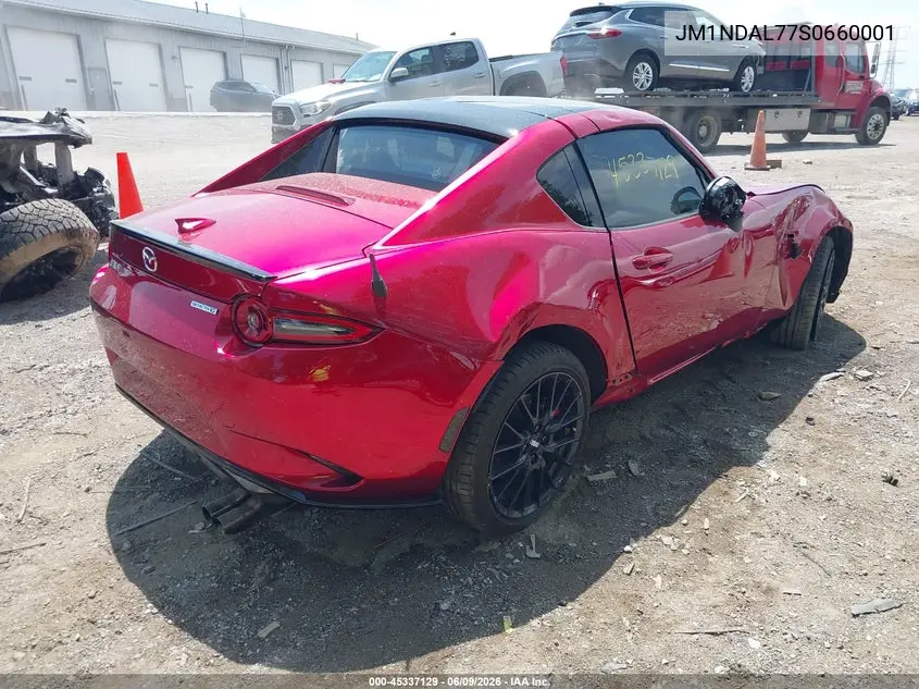 2025 Mazda Mx-5 Miata Rf Club VIN: JM1NDAL77S0660001 Lot: 45337129